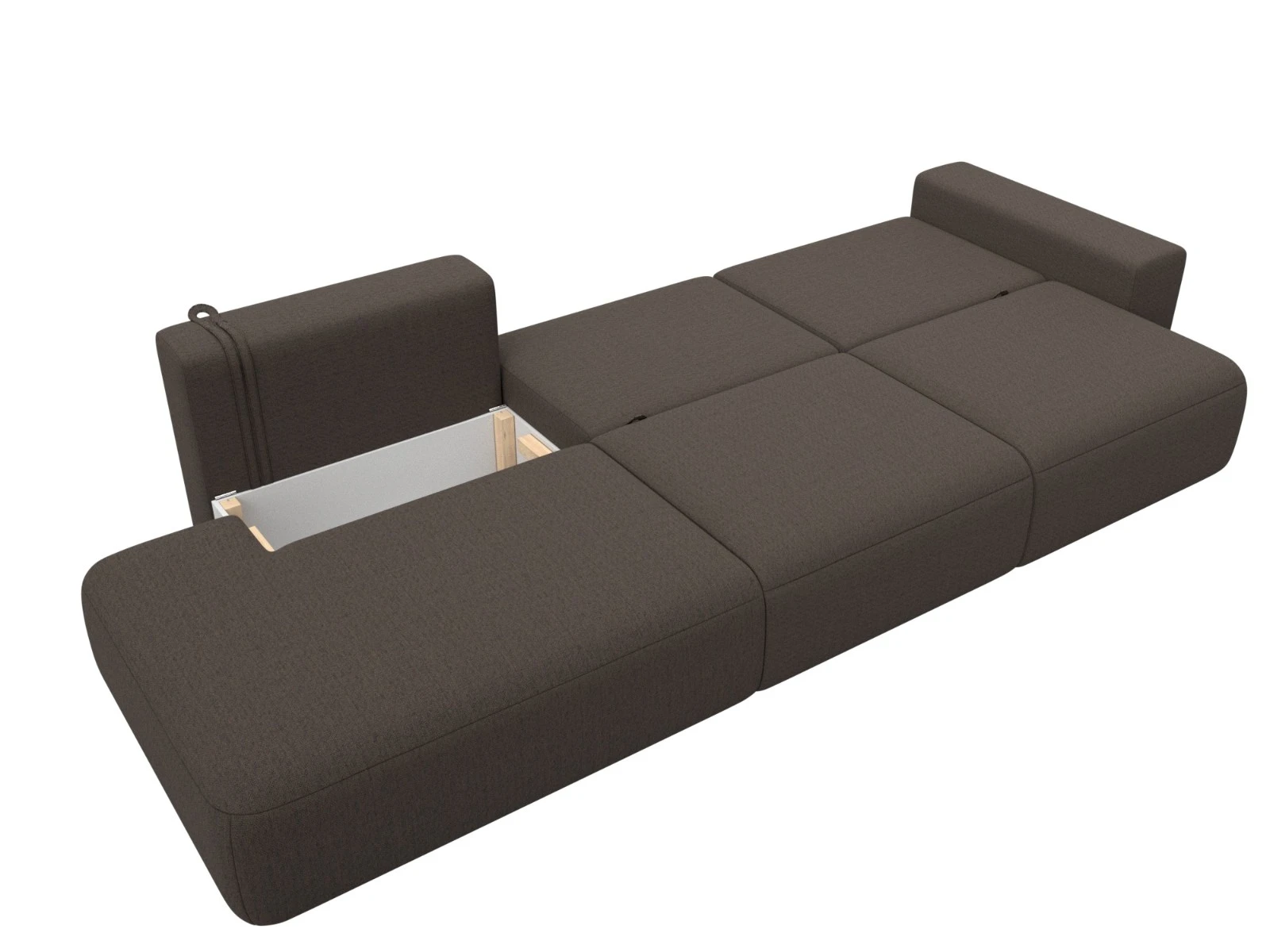 Диван прямой Лига-036 НПБ Модерн Лонг подлокотник справа 925026  - фото 9