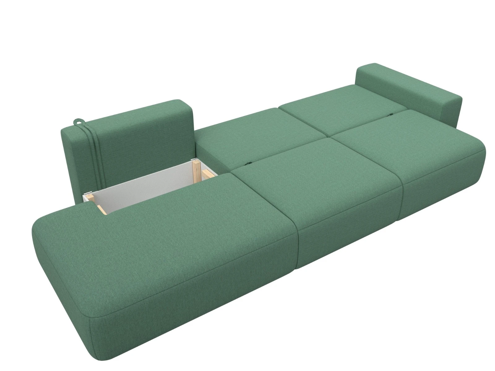 Диван прямой Лига-036 НПБ Модерн Лонг подлокотник справа 925027  - фото 9