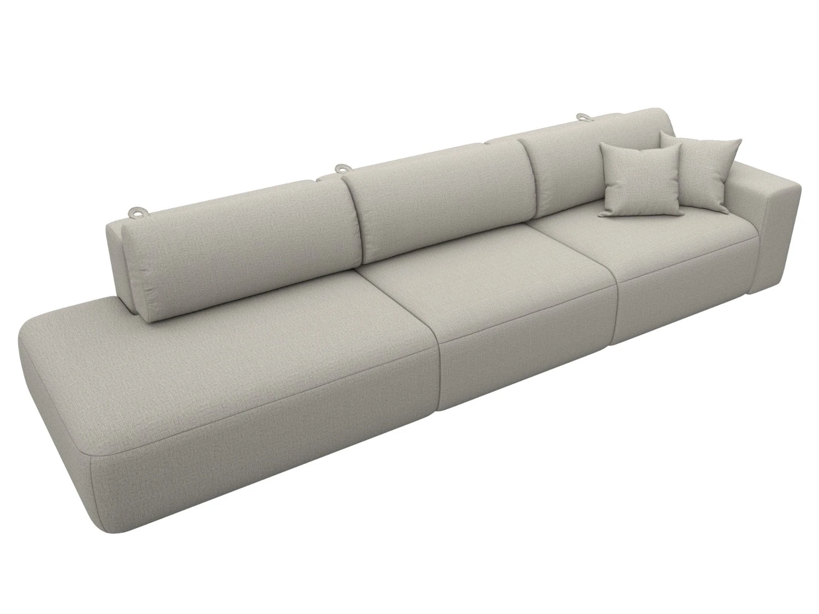 Диван прямой Лига-036 НПБ Модерн Лонг подлокотник справа 925029  - фото 5