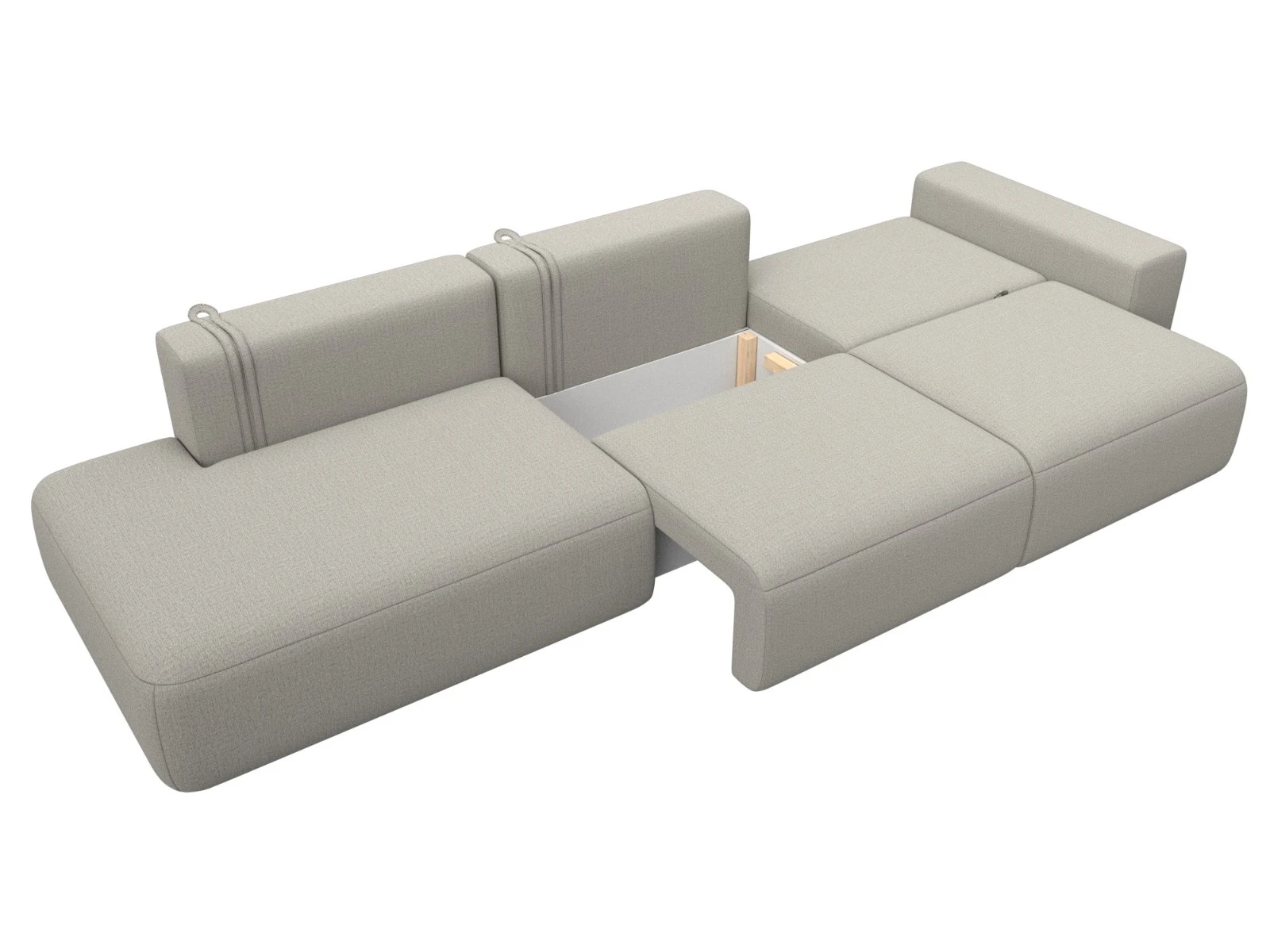 Диван прямой Лига-036 НПБ Модерн Лонг подлокотник справа 925029  - фото 8