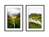 Набор постеров Зеленая долина №1