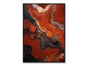 Репродукция картины на холсте Природная палитра № 1, 2024г.