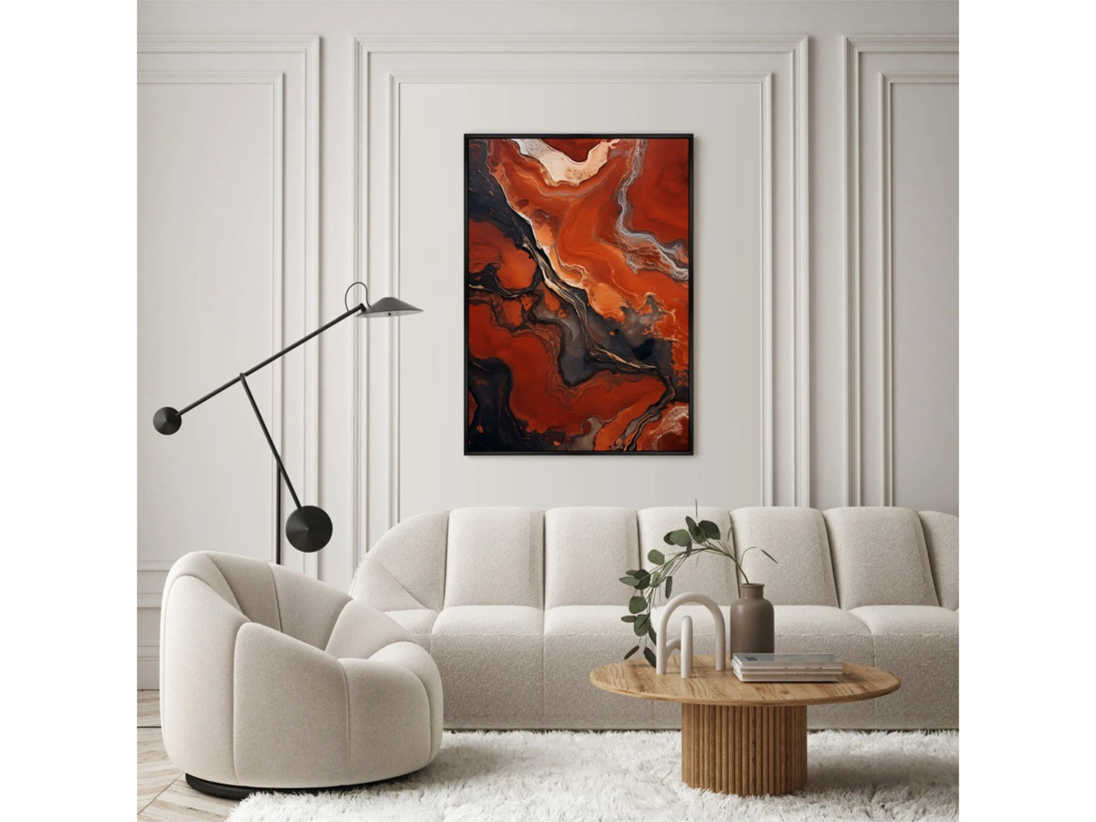 Репродукция картины на холсте Природная палитра № 1, 2024г. 925853  - фото 3