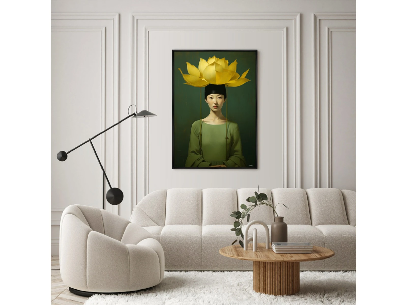 Репродукция картины на холсте Vibe collection, Blooming soul, 2024г. 925882  - фото 3