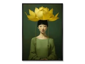 Репродукция картины на холсте Vibe collection, Blooming soul, 2024г.