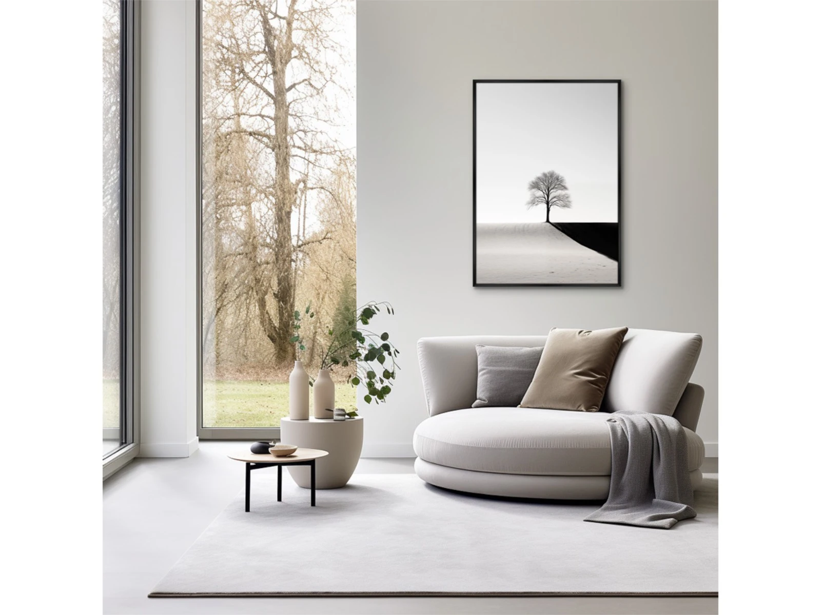 Репродукция картины на холсте Trees, No 2, 2024г. 925911  - фото 3