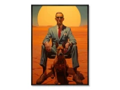 Репродукция картины на холсте The Dogs of Wall Street, 2024г.