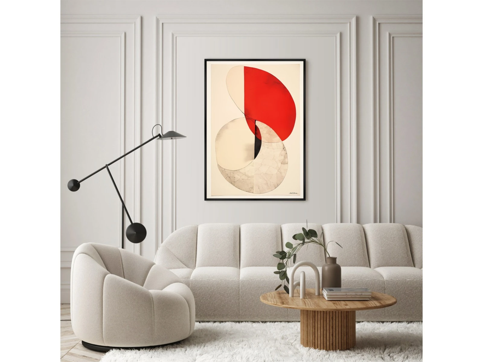 Репродукция картины на холсте The Twisted Shape, No 2, 2024г. 926055  - фото 3