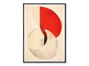 Репродукция картины на холсте The Twisted Shape, No 2, 2024г.