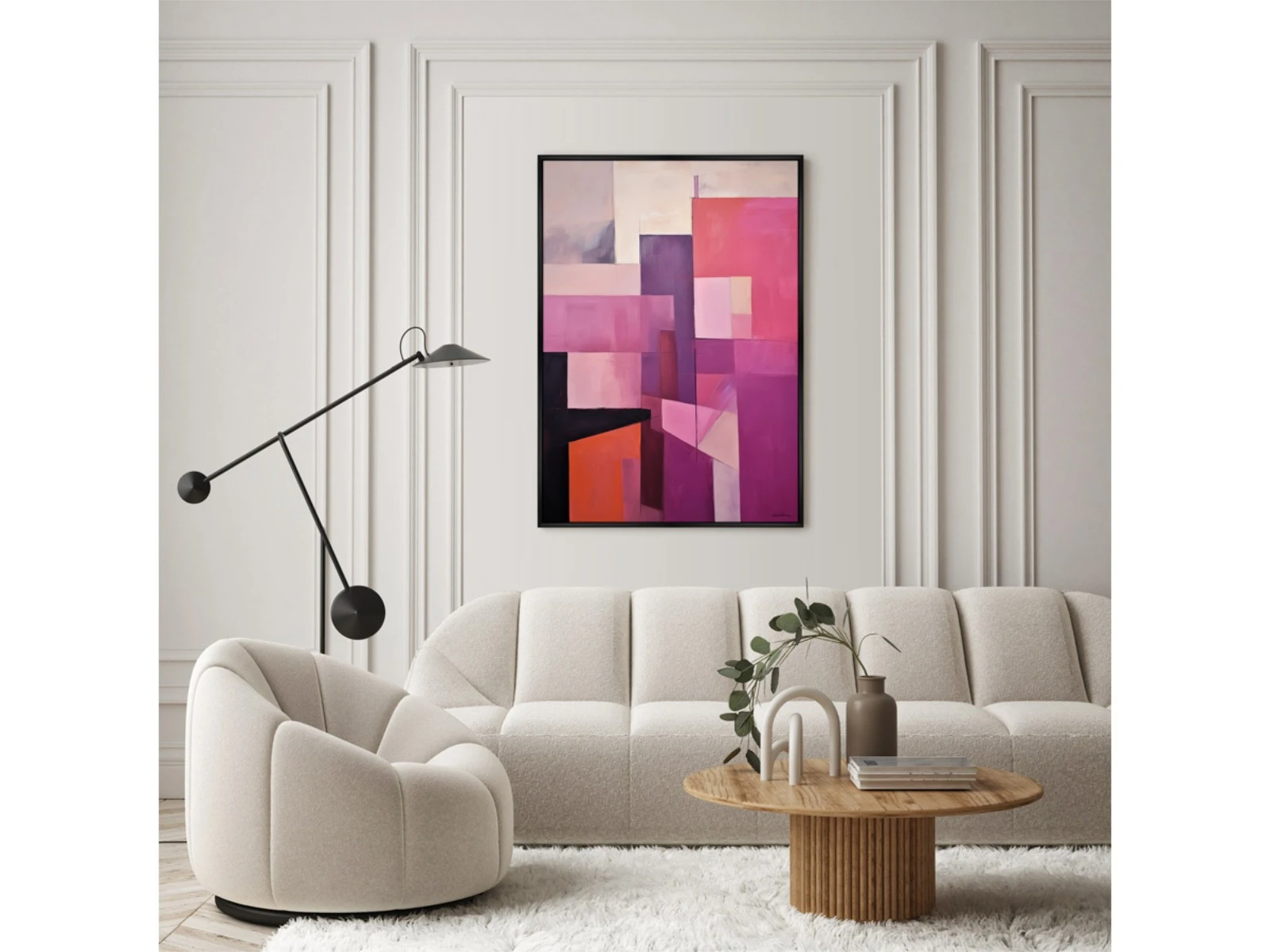 Репродукция картины на холсте Espace urbain, No 2, 2024г. 926095  - фото 3