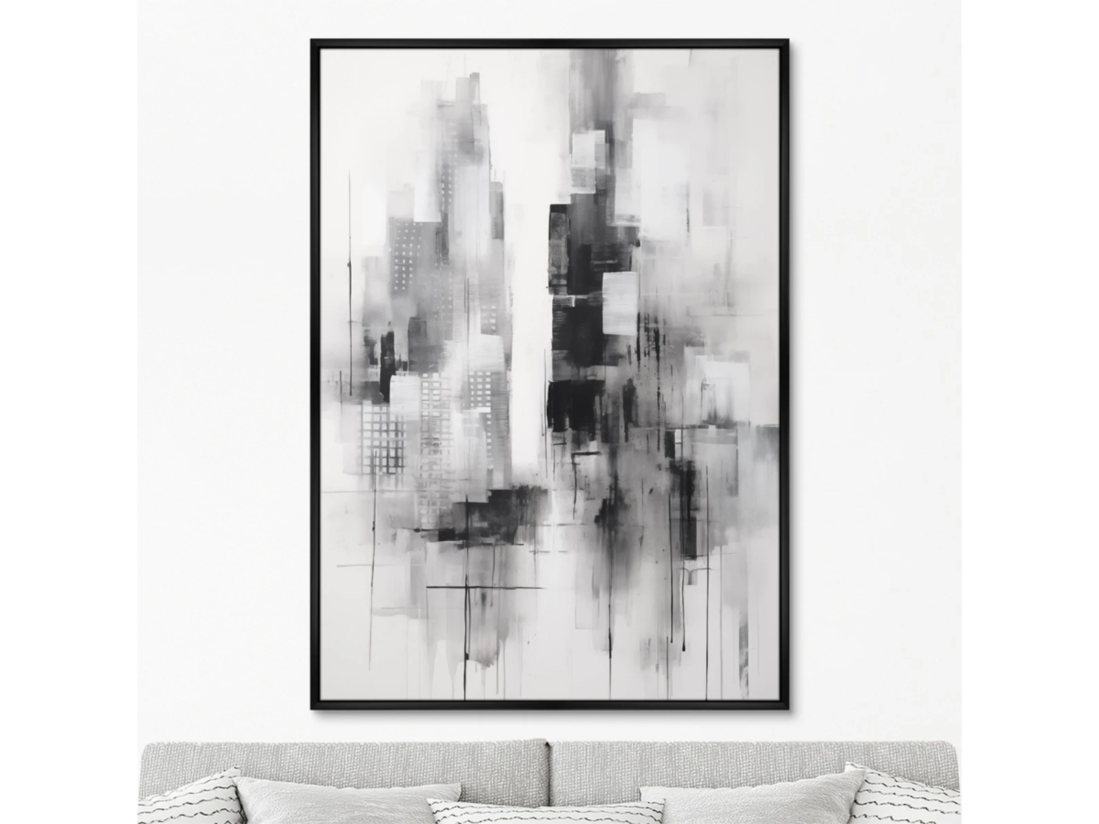 Репродукция картины на холсте Evening in the city, No 2, 2024г. 926119