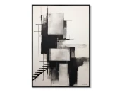 Репродукция картины на холсте In bianco e nero, No 1, 2024г.