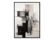 Репродукция картины на холсте In bianco e nero, No 2, 2024г.