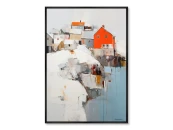 Репродукция картины на холсте At the very edge, No 2, 2024г.