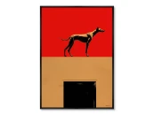 Репродукция картины на холсте The two in one space, No 1, 2024г.