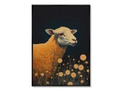 Репродукция картины на холсте Date under the stars, No 1, 2024г.