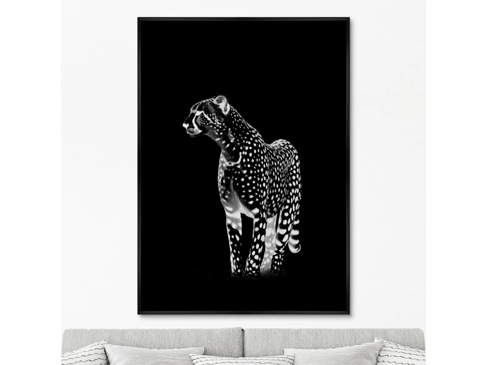 Репродукция картины на холсте Cheetahs, No 2, 2024г. 926227