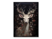 Репродукция картины на холсте Magic Deer, No 1, 2024г.