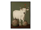 Репродукция картины на холсте Cows, No 1, 2024г.