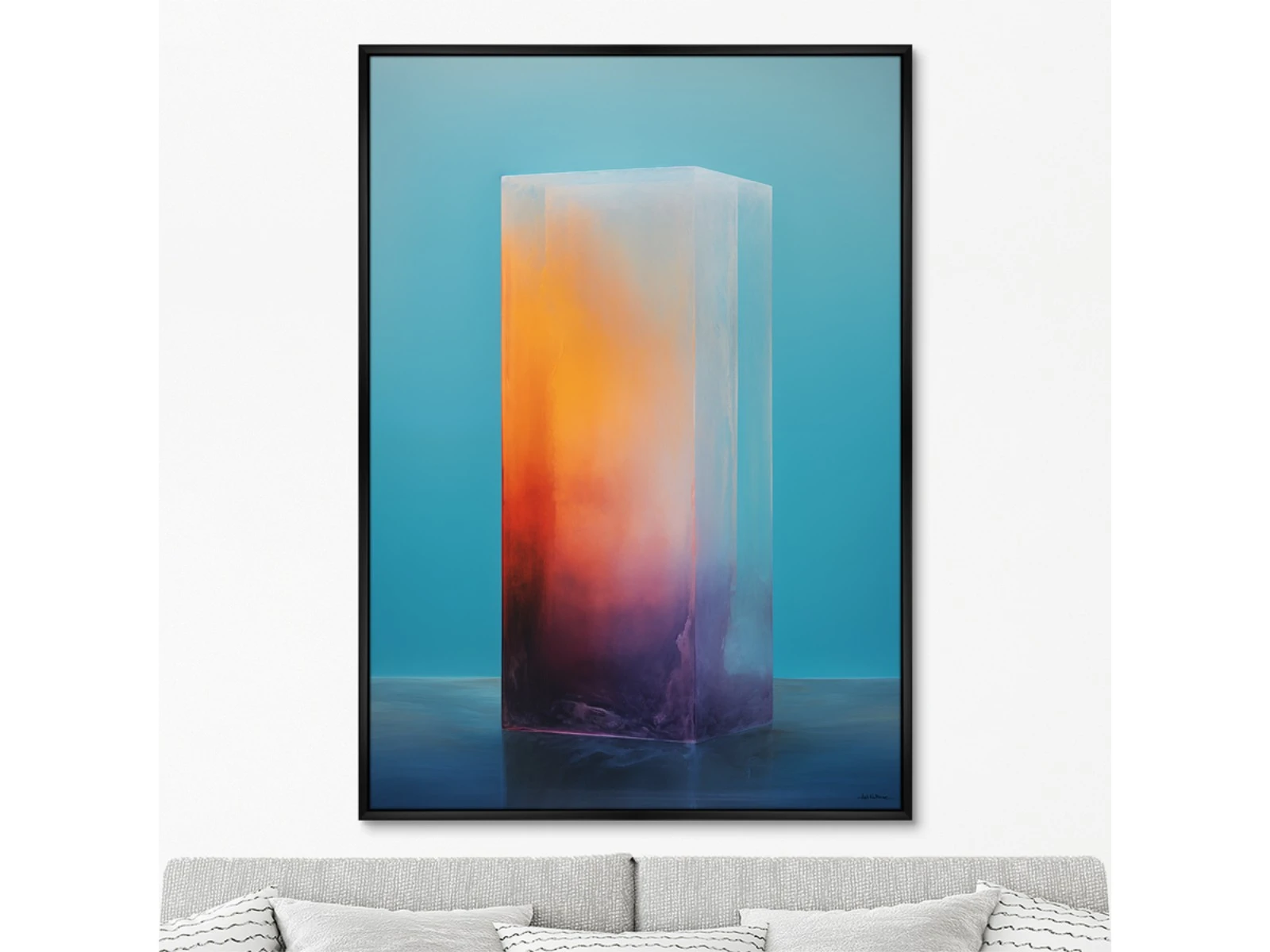 Репродукция картины на холсте The Ice Cold, No 2, 2024г. 926297