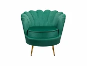 Дизайнерское кресло ракушка Pearl green v2 зеленый