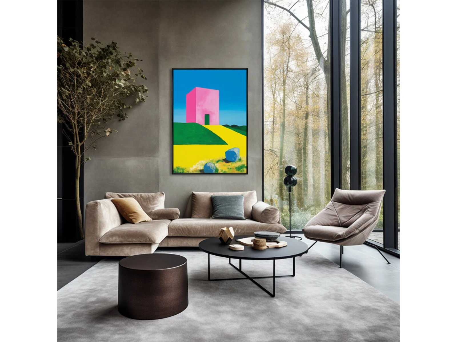 Репродукция картины на холсте The Path Up, No 1, 2024г. 926434  - фото 3