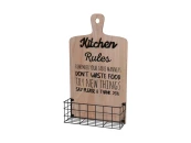 Полка настенная Kiтсhеn rulеs