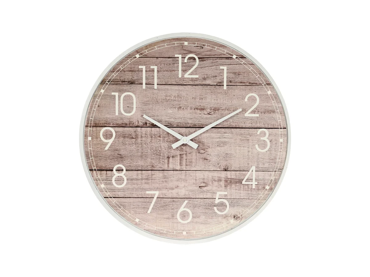 Часы настенные Rustic Wood d59 см 640678