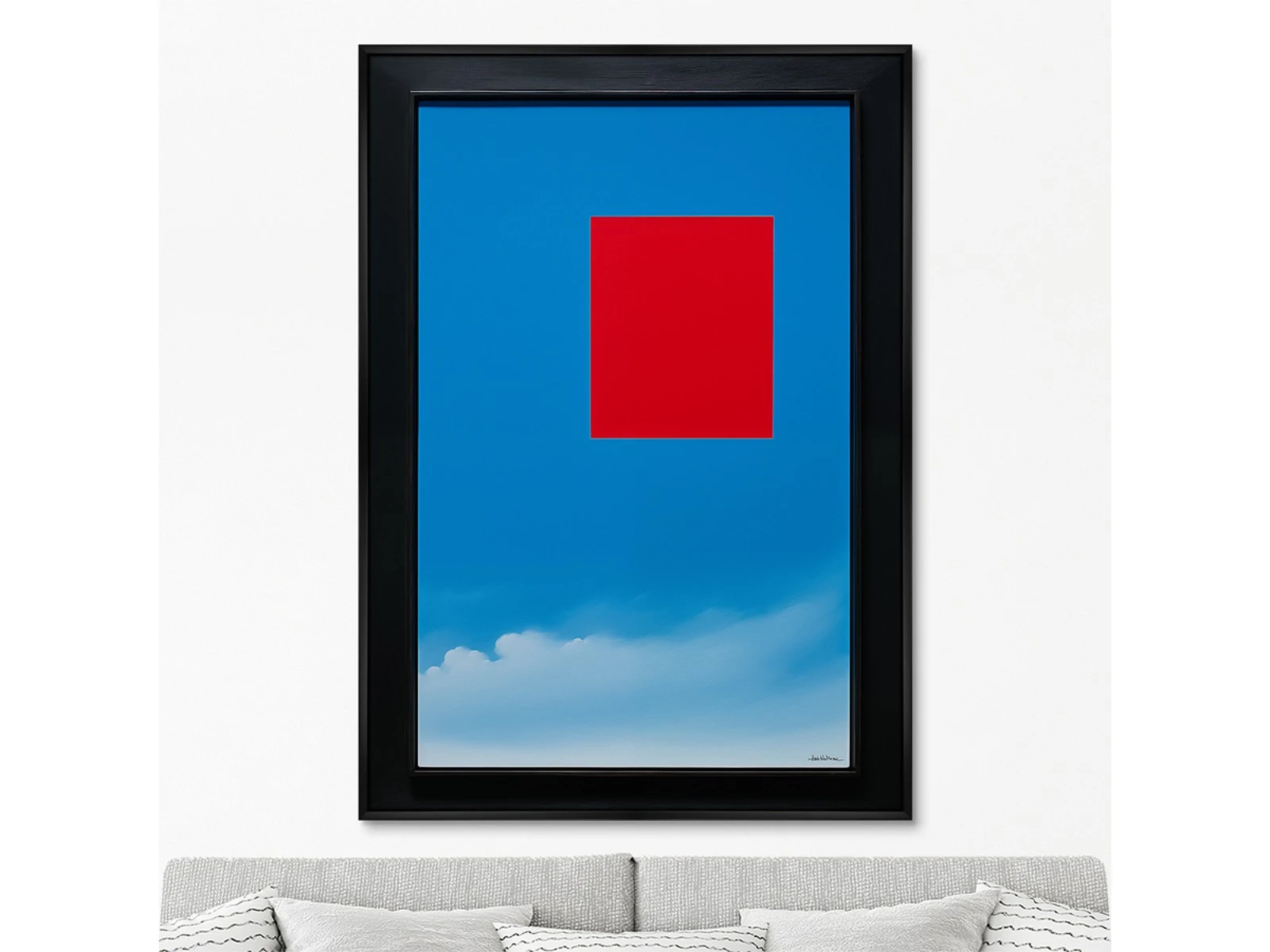 Репродукция картины на холсте No Time, only the Space, No 2, 2024г. 926696