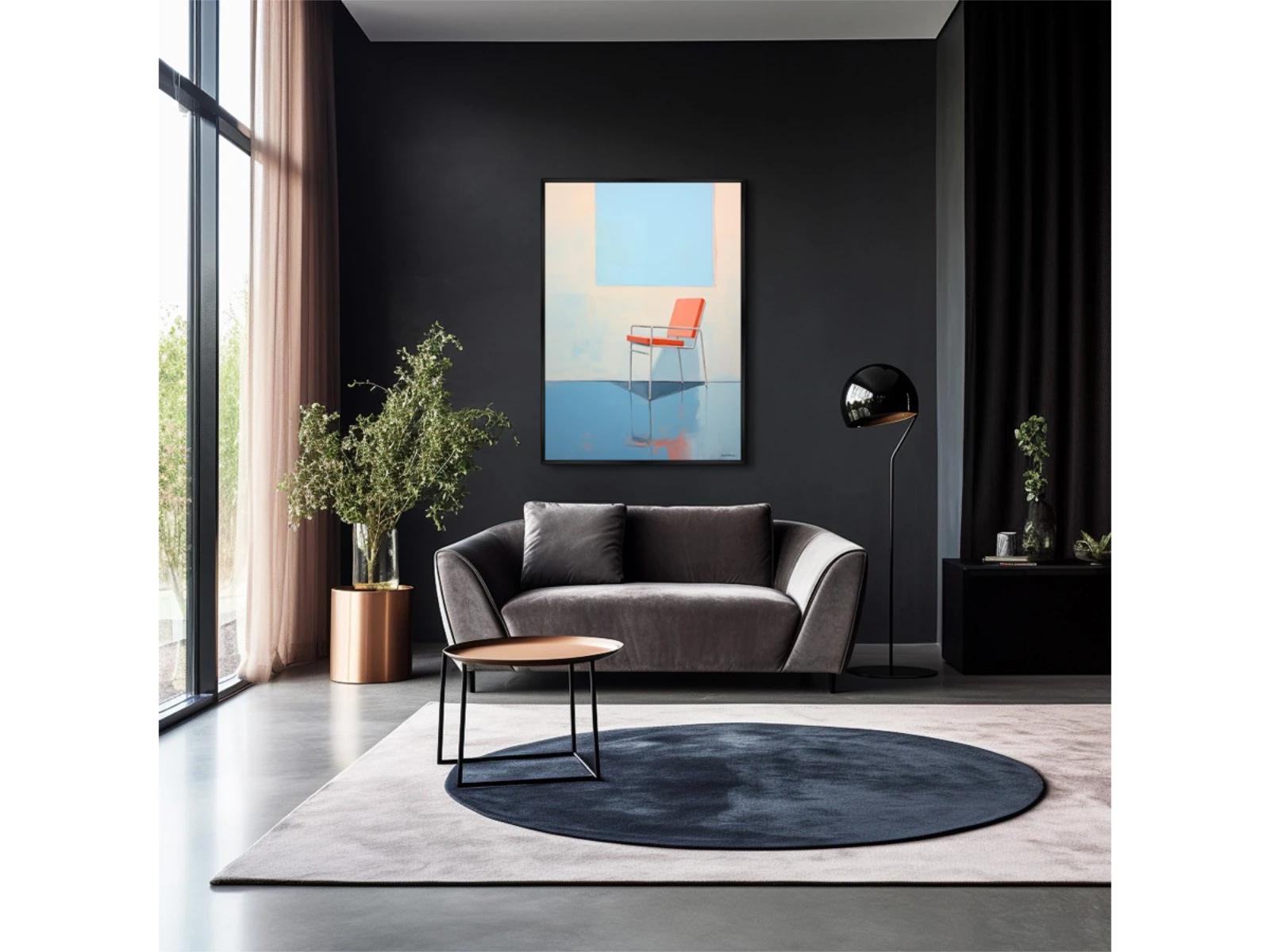 Репродукция картины на холсте Мебельный гарнитур № 6, 2024г. 926714  - фото 3