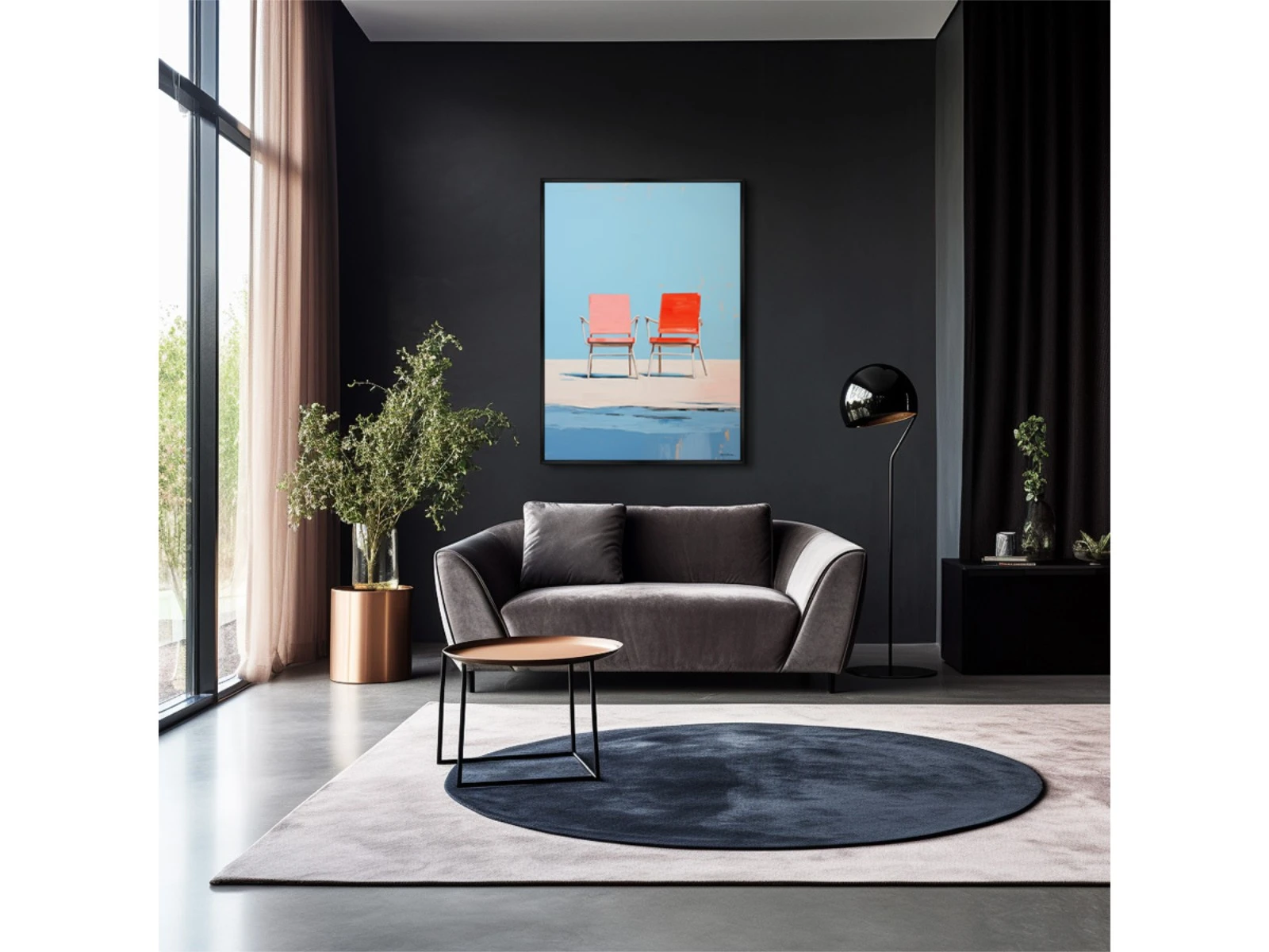 Репродукция картины на холсте Мебельный гарнитур № 7, 2024г. 926718  - фото 3