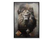 Репродукция картины на холсте Leo Rex, 2024г.