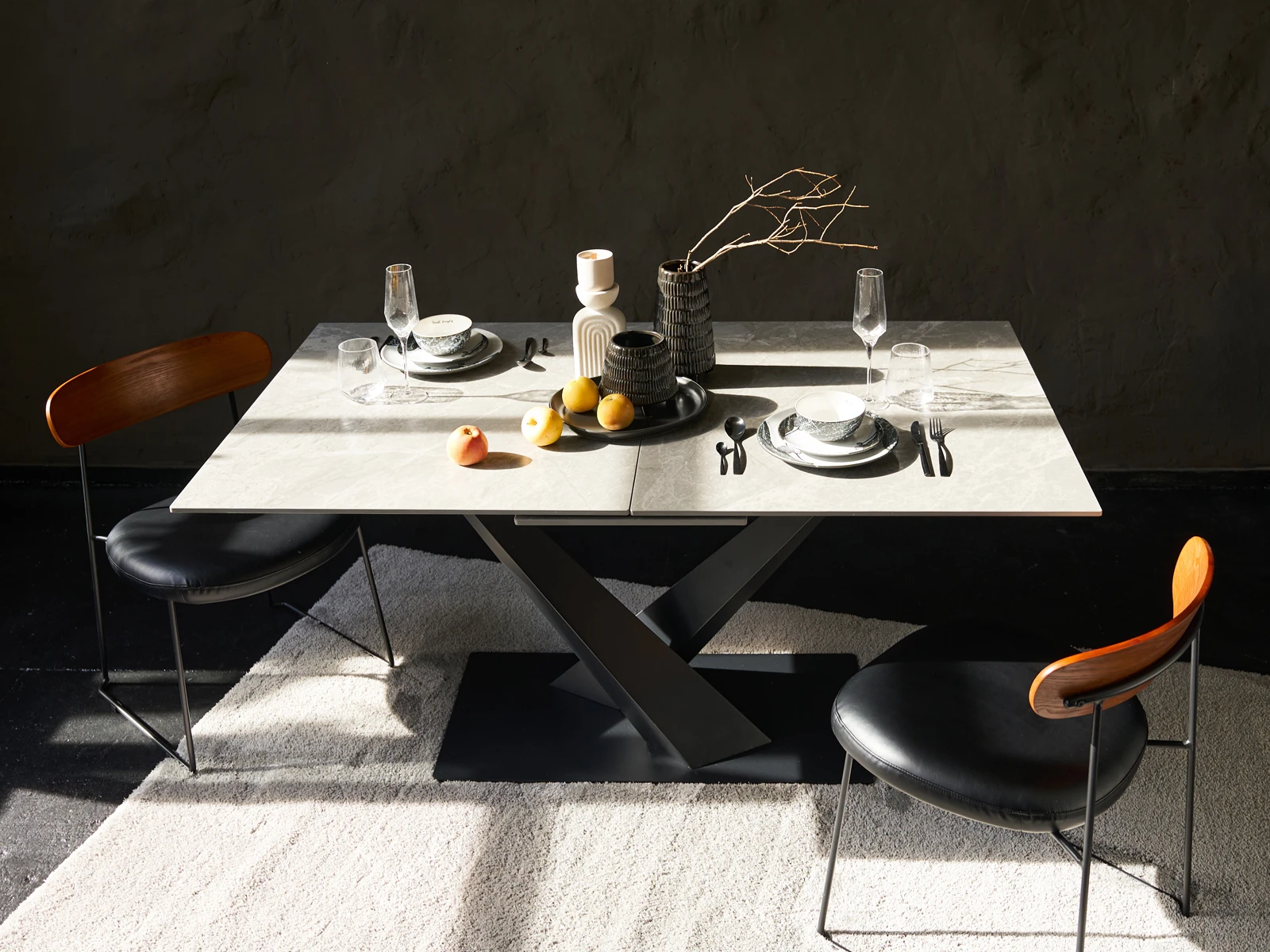 Раздвижной обеденный стол Montel 926792  - фото 11