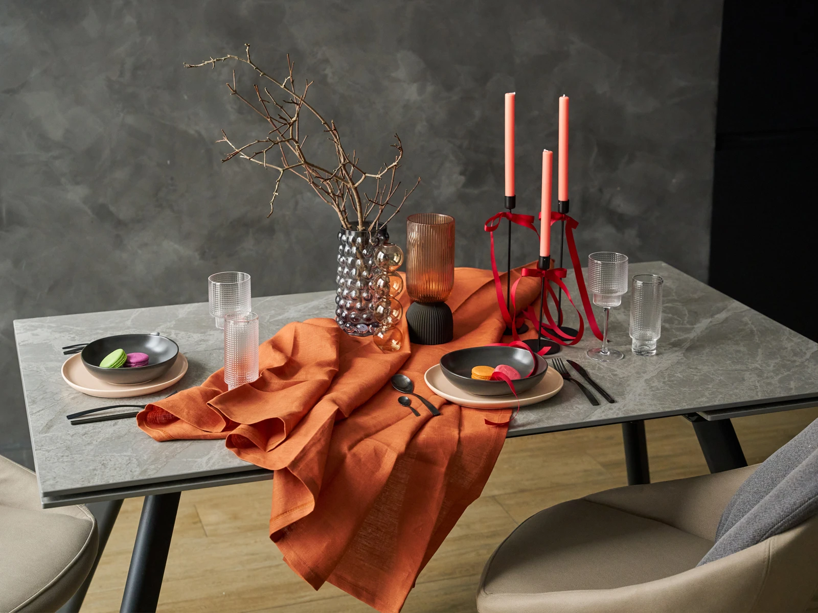 Раскладной обеденный стол Bronte 926793  - фото 11