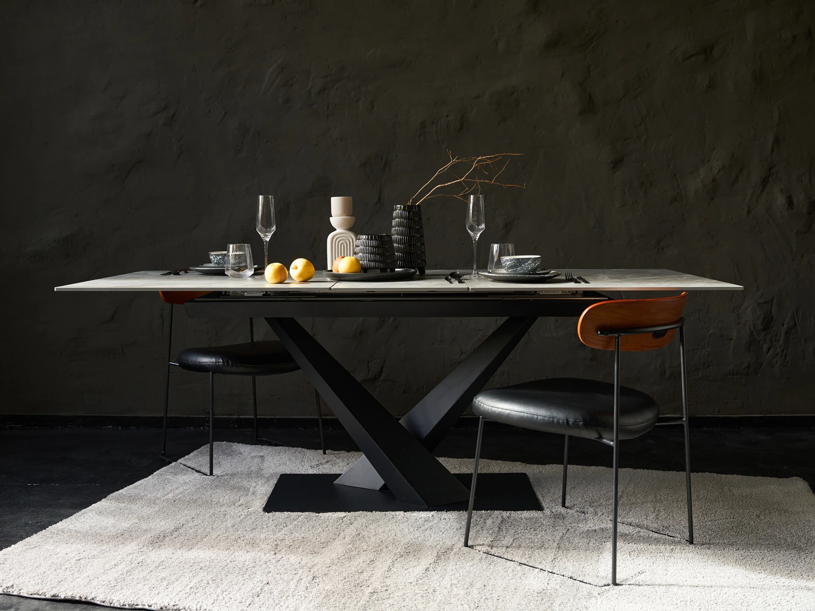 Раздвижной обеденный стол Montel 926802  - фото 11