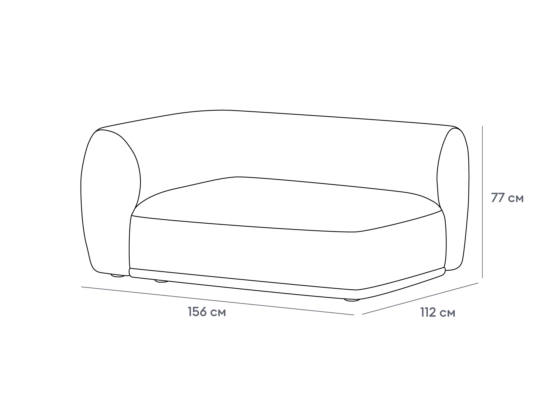 Модуль угловой Fabro левый 926825  - фото 3