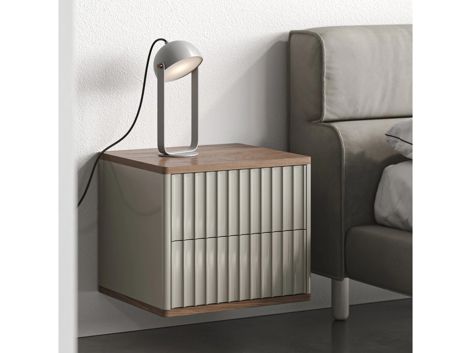 Прикроватная тумба подвесная VR4 926909  - фото 3