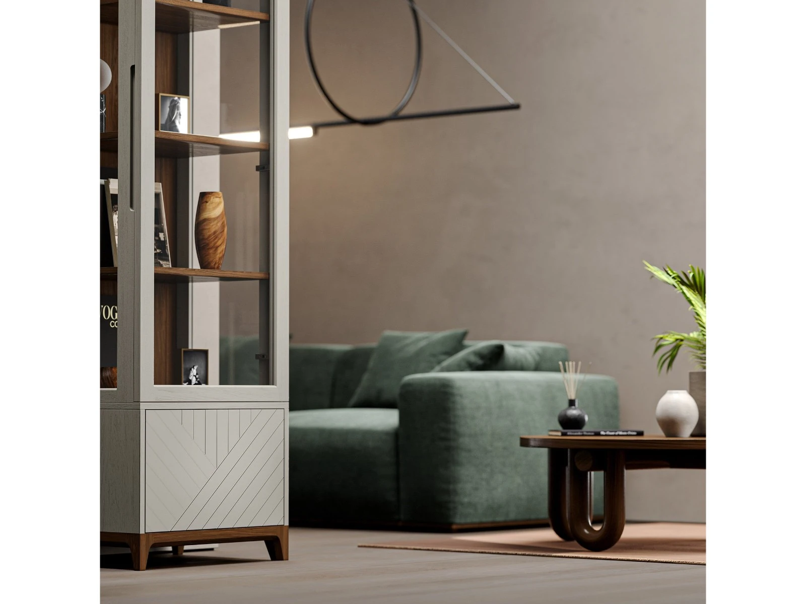 Узкая витрина CS161 926994  - фото 4