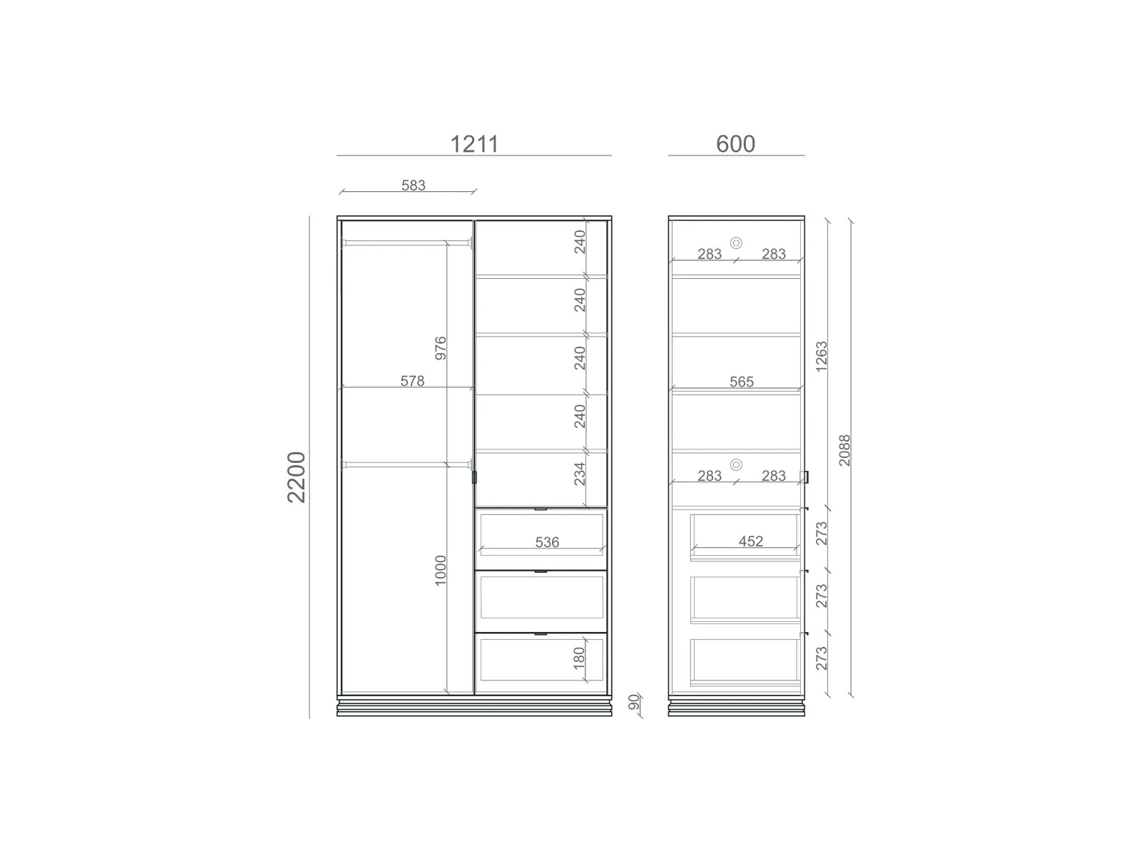 Шкаф TLD218 927052  - фото 8