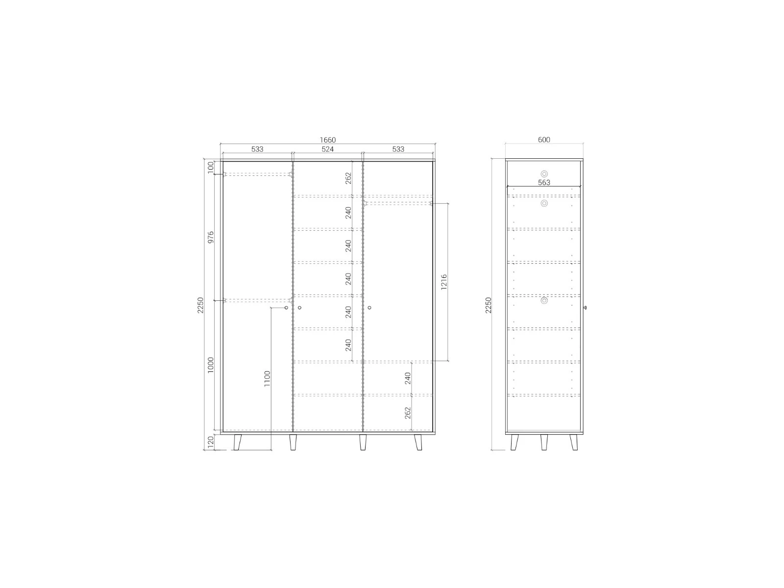 Шкаф TW223 927123  - фото 8