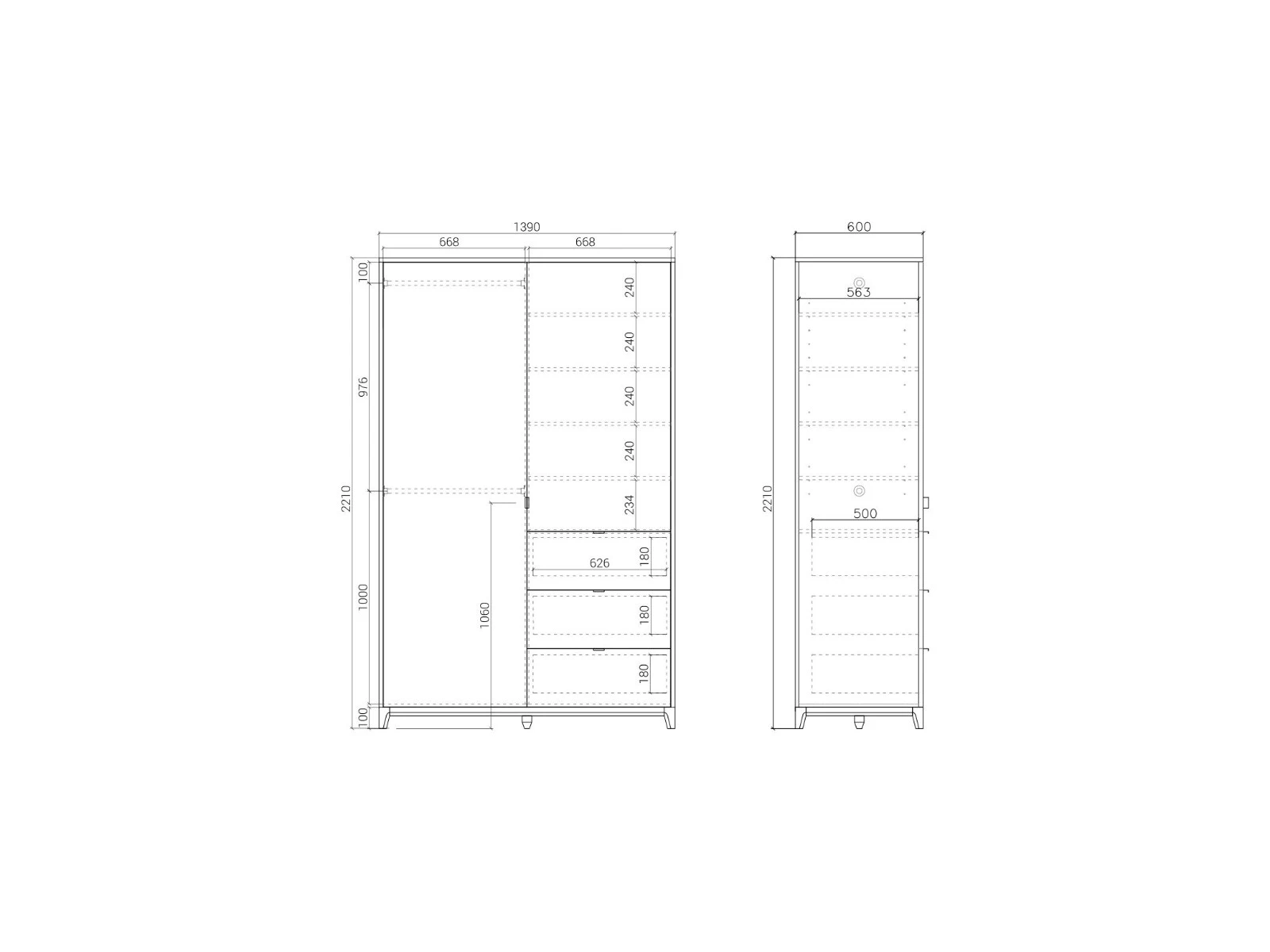 Шкаф CS222 927132  - фото 7