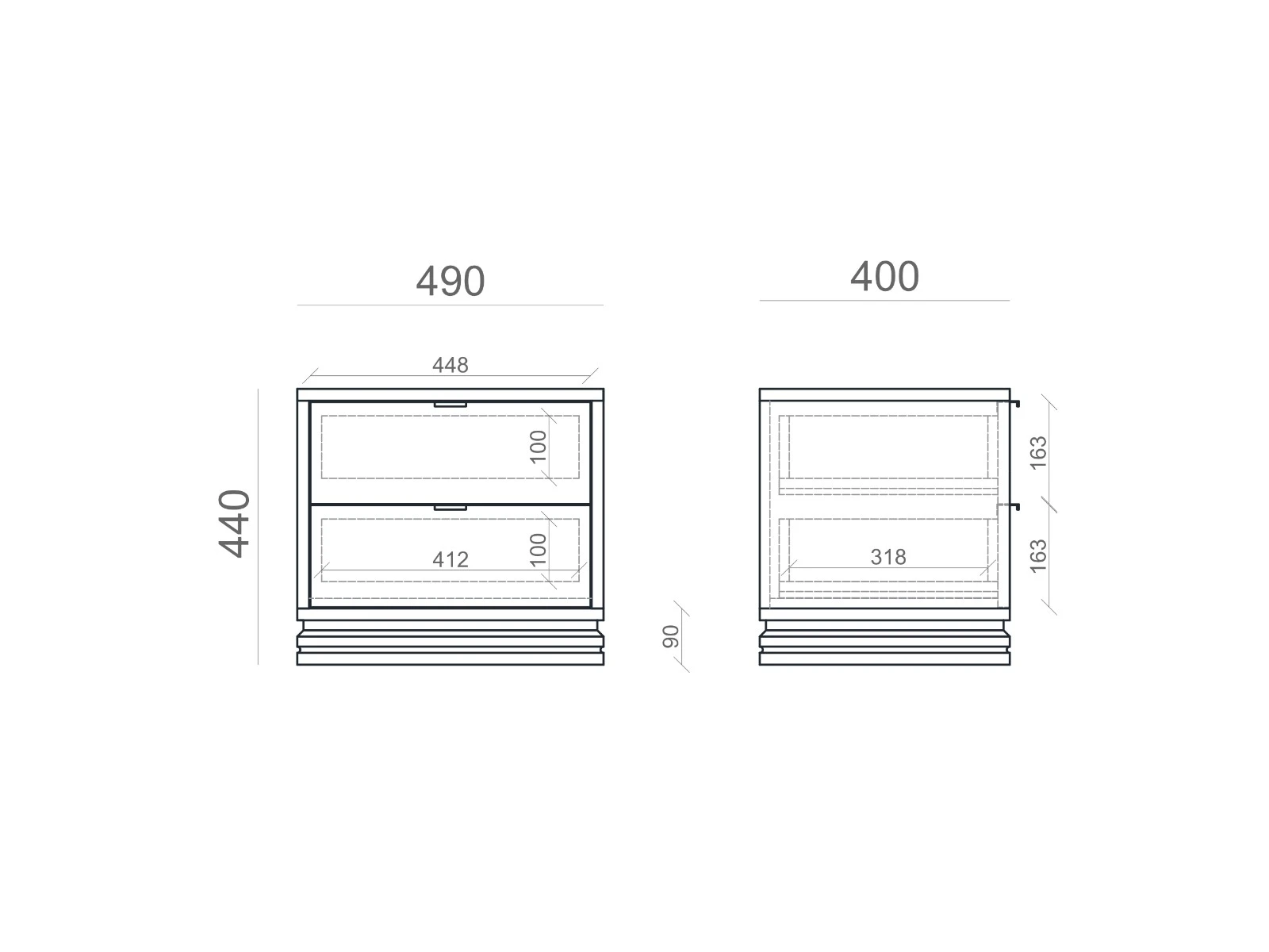 Прикроватная тумба TLD125 927138  - фото 5