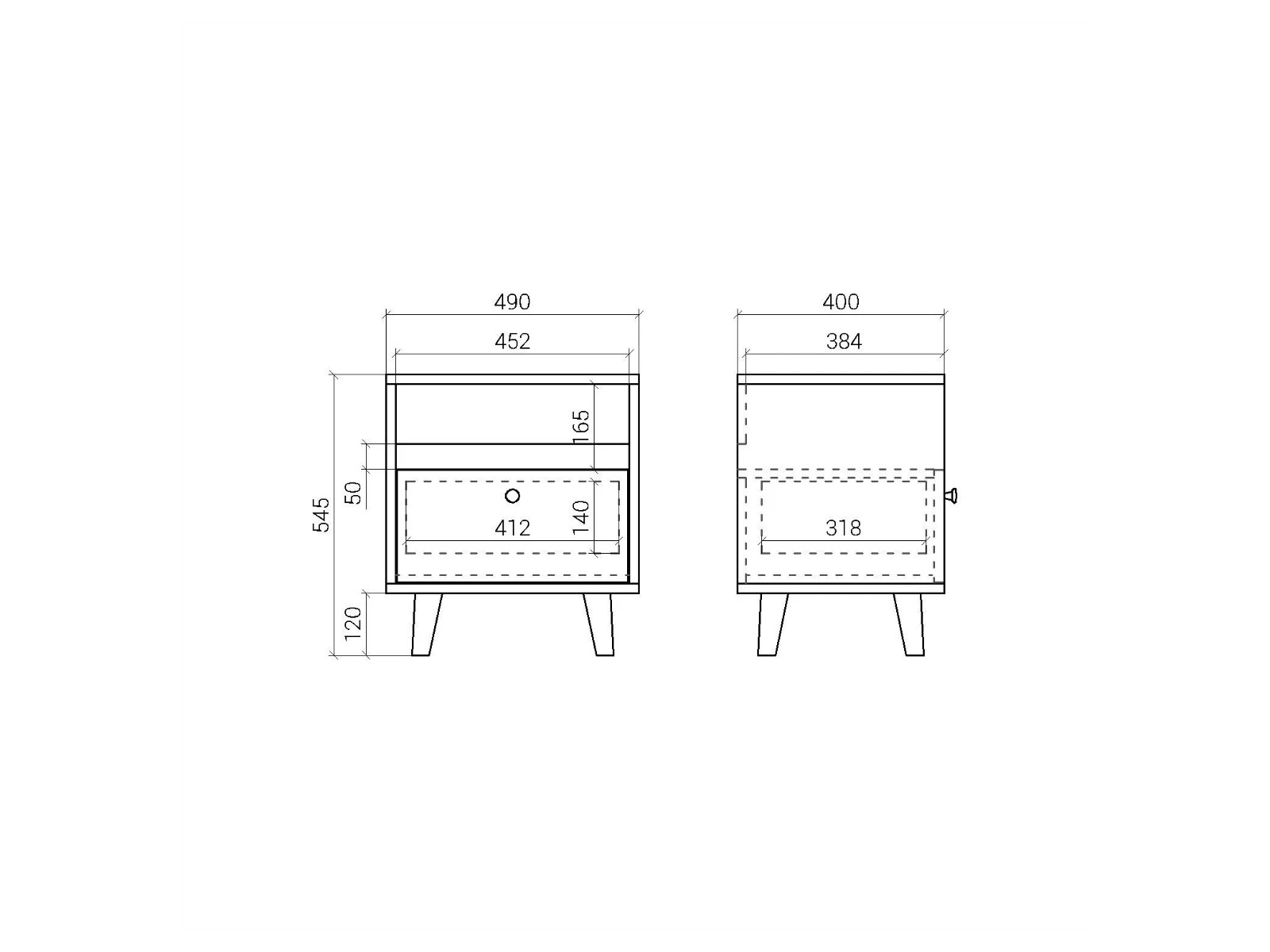 Прикроватная тумба TW005 927165  - фото 8