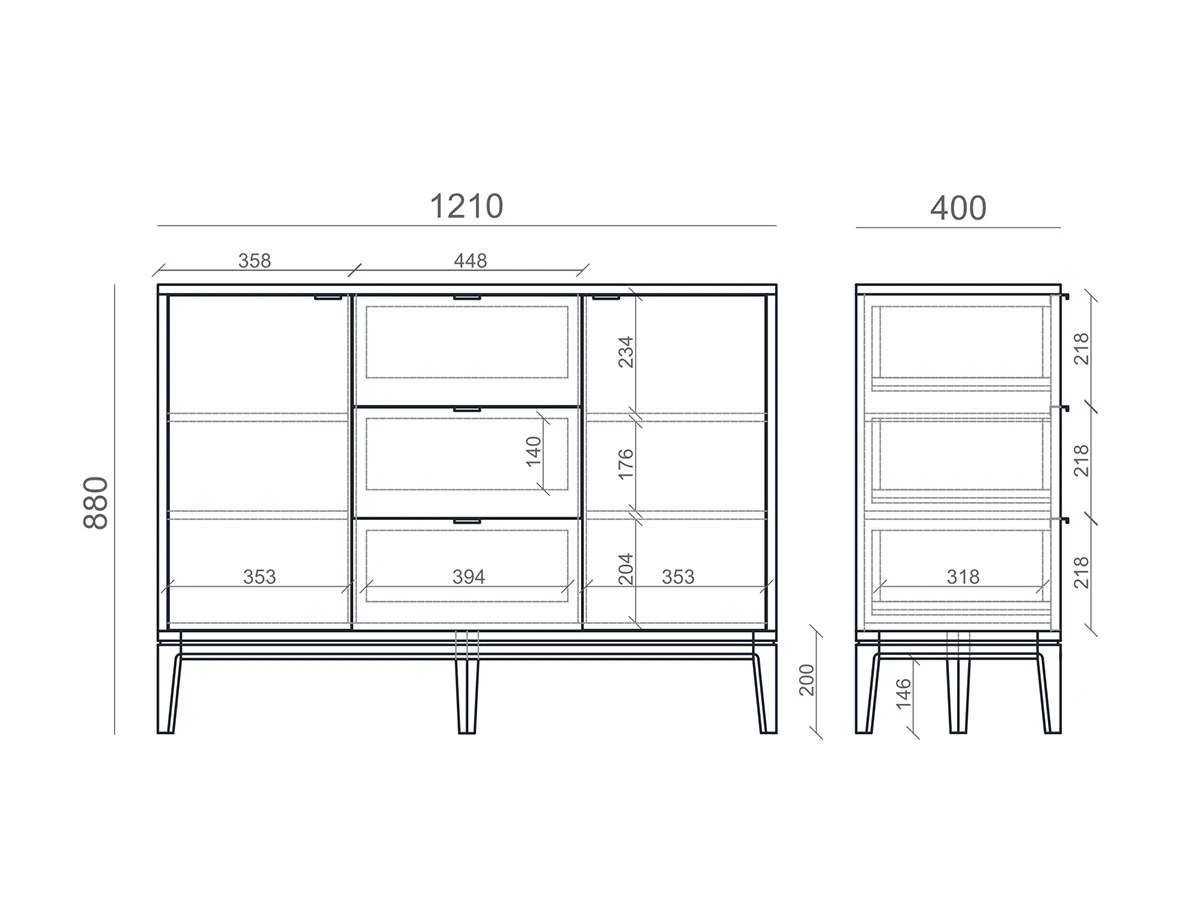 Комод TL039 927327  - фото 8