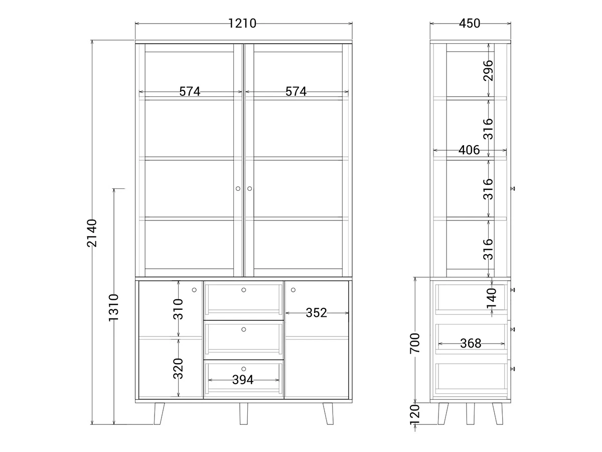 Буфет TW185 927353  - фото 8
