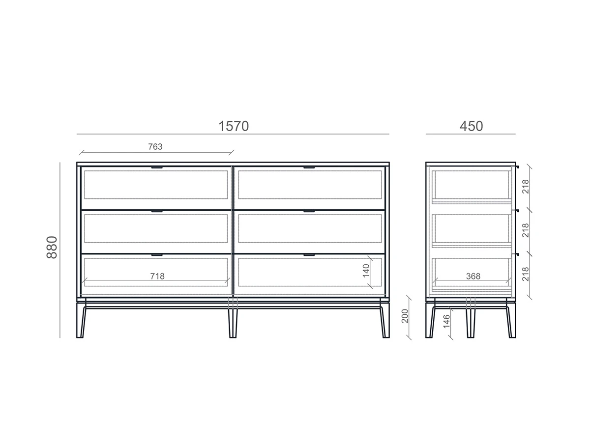 Комод TL059 927385  - фото 8