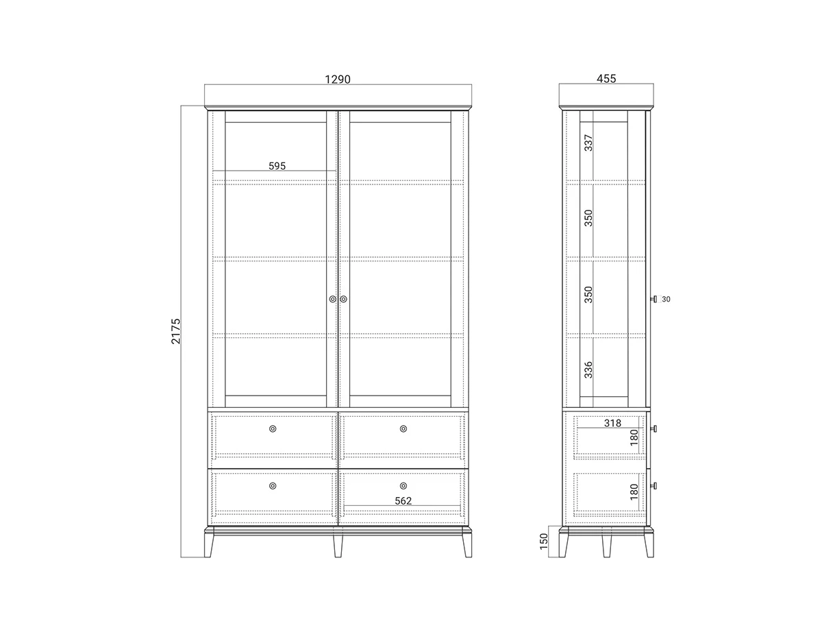 Витрина CR179 927412  - фото 9