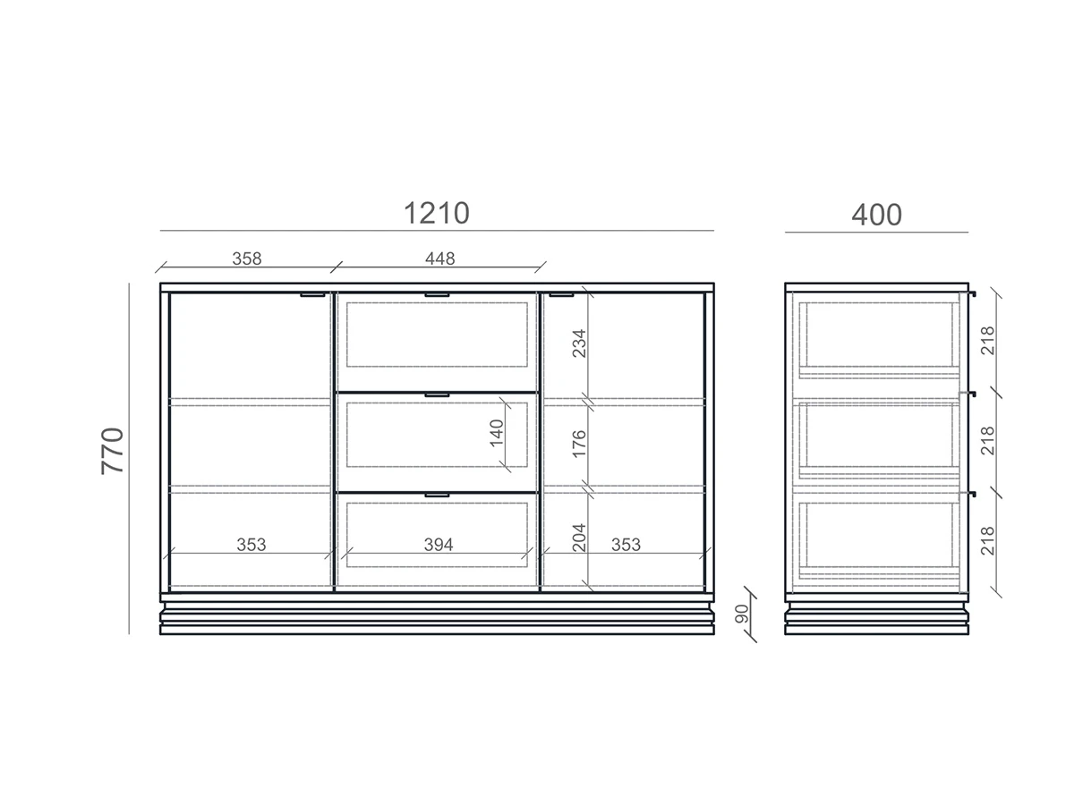 Комод TLD039 927417  - фото 6