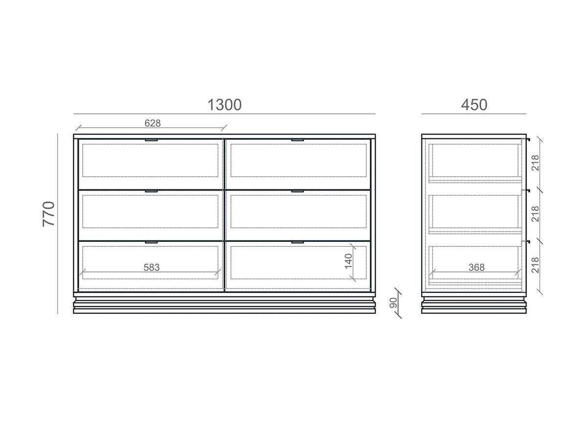 Комод TLD042 927439  - фото 6