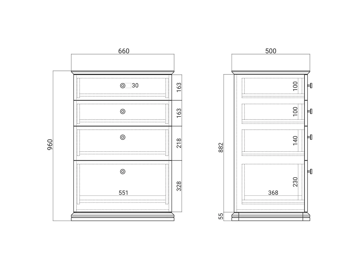 Высокий комод CRD002 927511  - фото 9